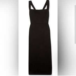 Making The Cut Black Bodycon Midi Dress